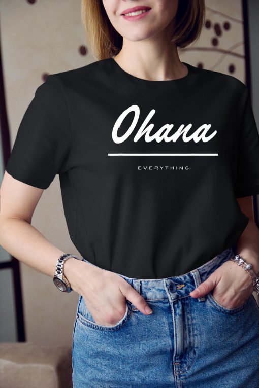 McKenzie Milton Official Merch Ohana Over Everything White T-Shirt