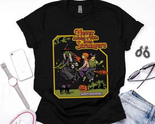 Never Accept The Ride From Stranger T-Shirt