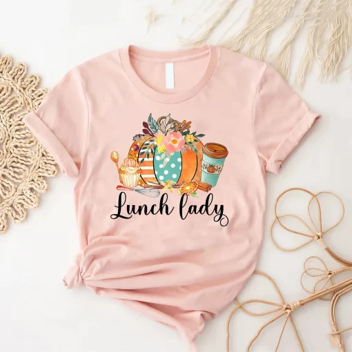 One Thankful Lunch Lady T-Shirt
