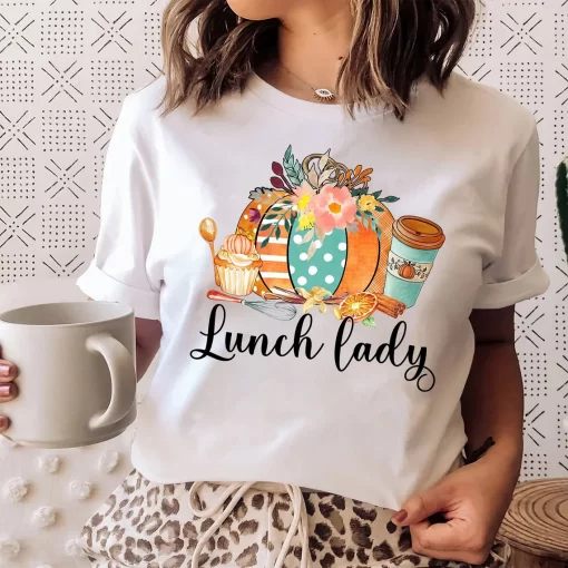 One Thankful Lunch Lady T-Shirt
