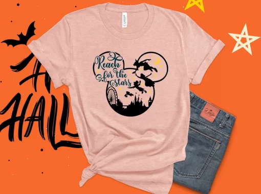 Reach For The Stars Disney Halloween T-Shirt