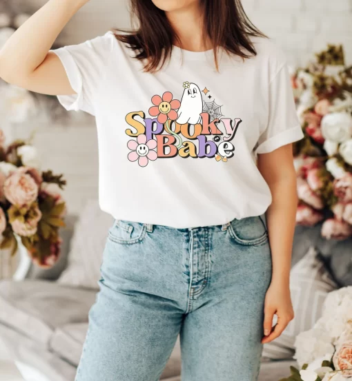 Spooky Babe Halloween T-Shirt