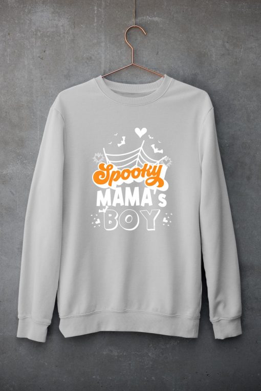 Spooky Mama’s Boy Spooky Halloween Boy T-Shirt