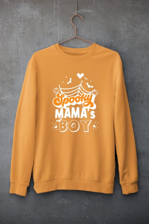 Spooky Mama’s Boy Spooky Halloween Boy T-Shirt