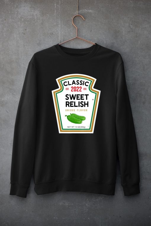 Sweet Relish DIY Halloween Costume Condiment Green Pickle T-Shirt