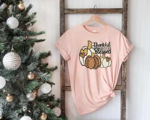 Thankful Grateful Blessed Unisex T-Shirt