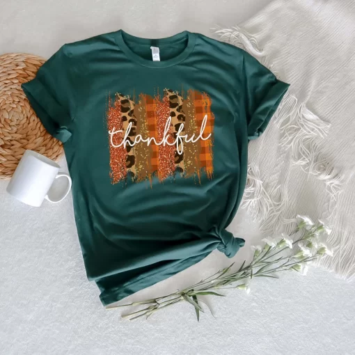Thankful Leopard Unisex T-Shirt