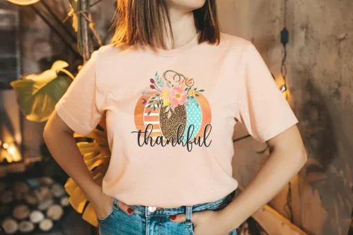 Thankful Pumpkin Unisex T-Shirt