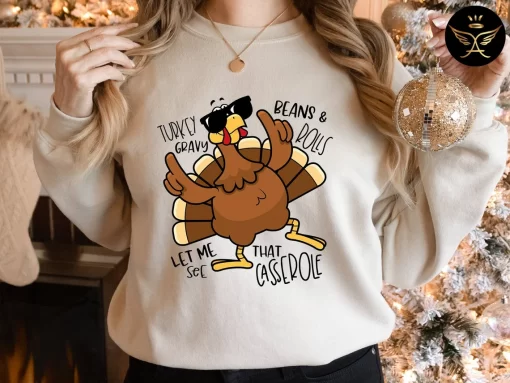 Thanksgiving Food Sweatshirt