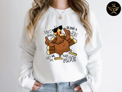 Thanksgiving Food Sweatshirt