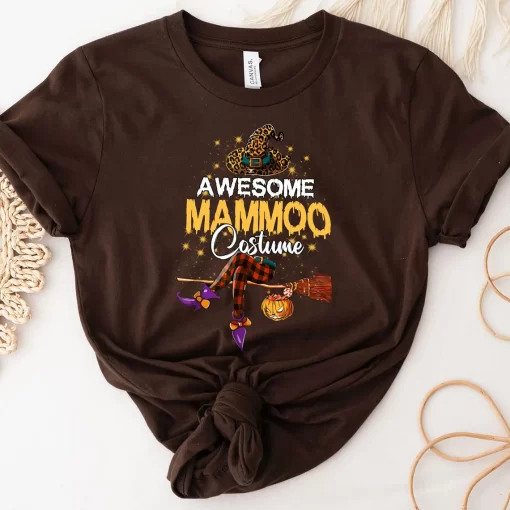 This Is My Awesome Mammoo Costume Art Halloween T-Shirt
