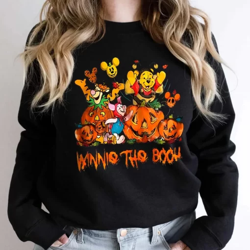 Vintage Winnie The Pooh Halloween T-Shirt
