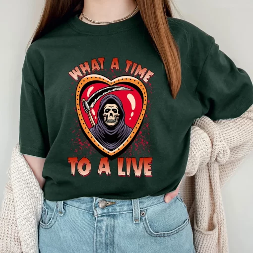 What A Time To Be A live Halloween T-Shirt