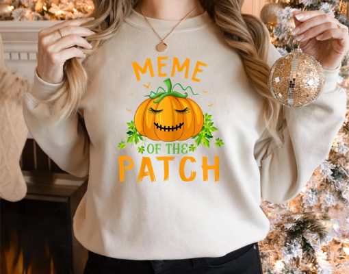 Womens Meme Of The Patch Funny Group Matching Halloween Costume T-Shirt