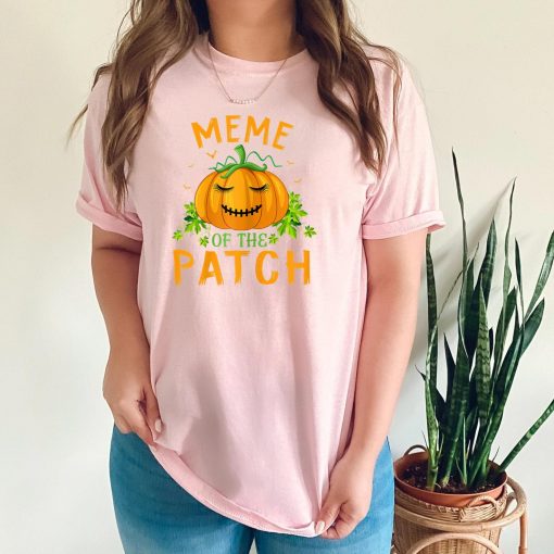 Womens Meme Of The Patch Funny Group Matching Halloween Costume T-Shirt