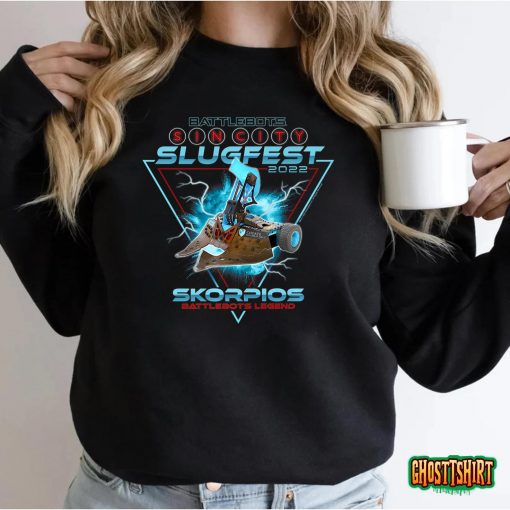 BattleBots Sin City Slugfest 2022 Skorpios Premium T-Shirt