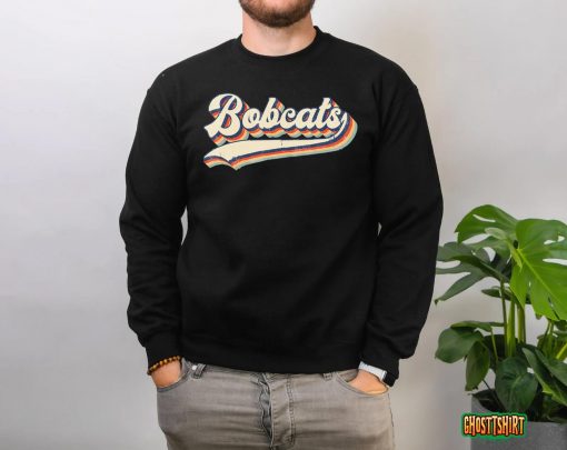 Bobcats Sports Name Vintage Retro Gift Men Women Boy Girl T-Shirt