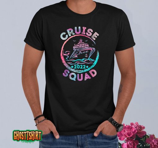 Cruise Squad 2022 Matching Family Group With Anchor T-Shirt