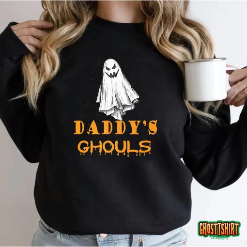 Daddy’s Ghouls Halloween 2022 Horror Costume Toddler Boy Premium T-Shirt