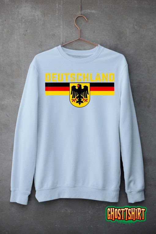 Deutschland Germany Flag Eagle German National Men Women T-Shirt