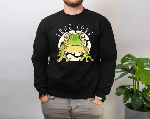 Frog Love Toad Frog Catcher Hunter Amphibian Catching T-Shirt