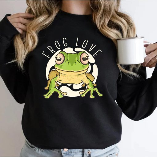 Frog Love Toad Frog Catcher Hunter Amphibian Catching T-Shirt