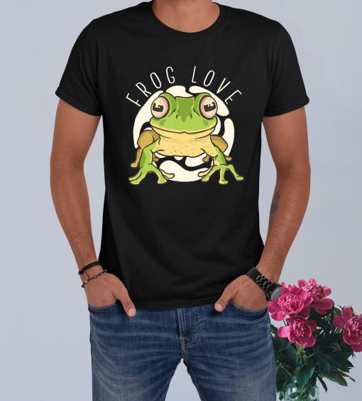 Frog Love Toad Frog Catcher Hunter Amphibian Catching T-Shirt