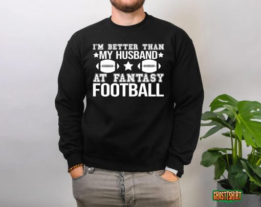 Funny Fantasy Football Wife Women 2022 T-Shirt