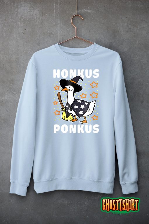 Funny Halloween Witches Duck Cute Honkus Ponkus Gifts T-Shirt