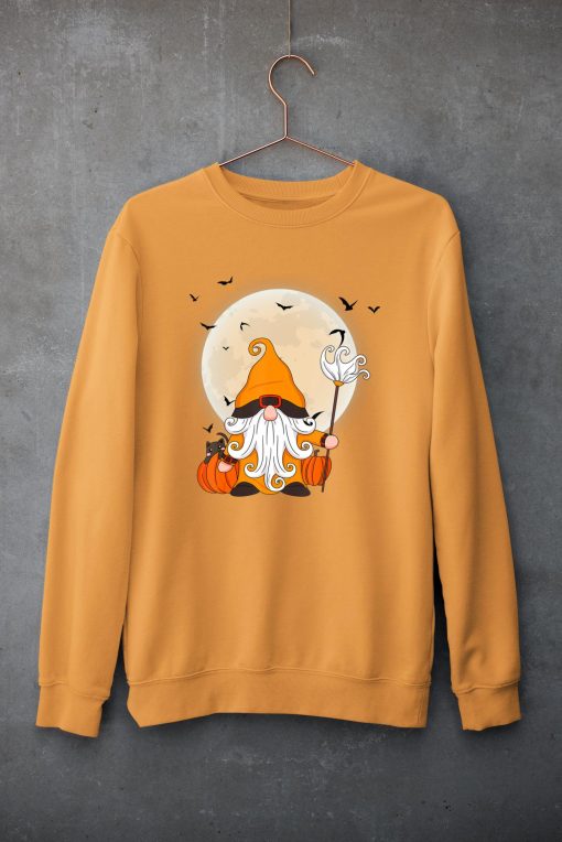 Halloween Cat Gnome T-Shirt, Sweatshirt