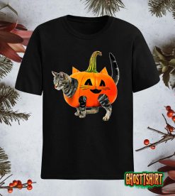 Halloween Jack-O-Lantern Pumpkin Ca Classic T-Shirt