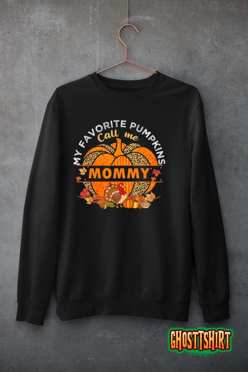 Halloween My Favorite Pumpkins Call Me Mommy Turkey Classic T-Shirt
