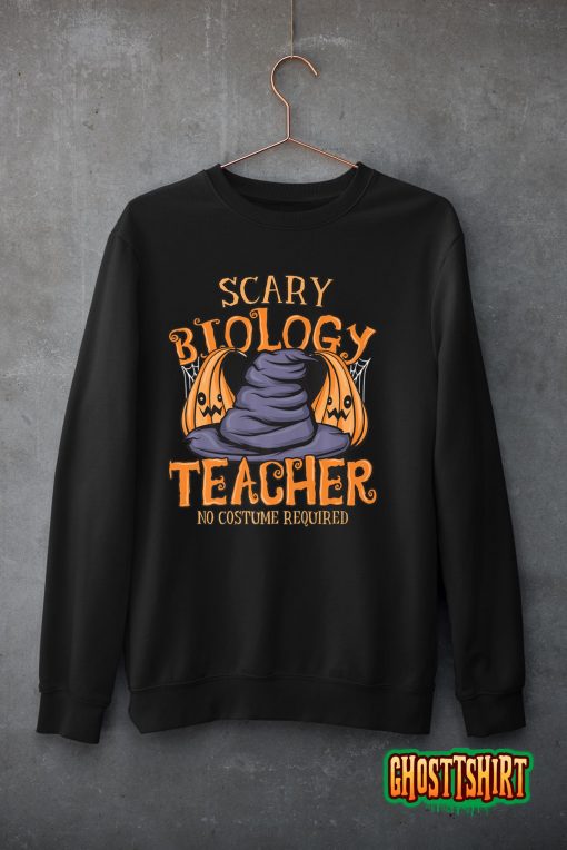 Halloween Scary Biology Teacher No Costume Required Women Classic T-Shirt
