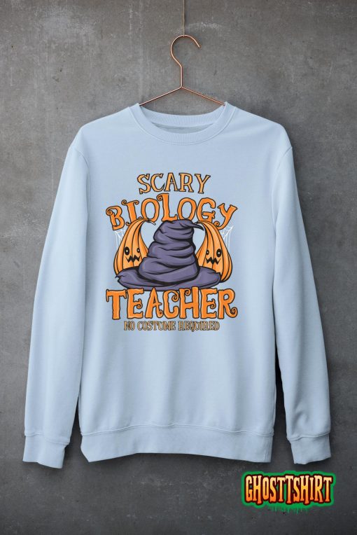 Halloween Scary Biology Teacher No Costume Required Women Classic T-Shirt