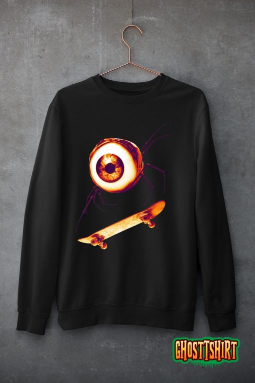 Halloween Skater Spider Eye Classic T-Shirt