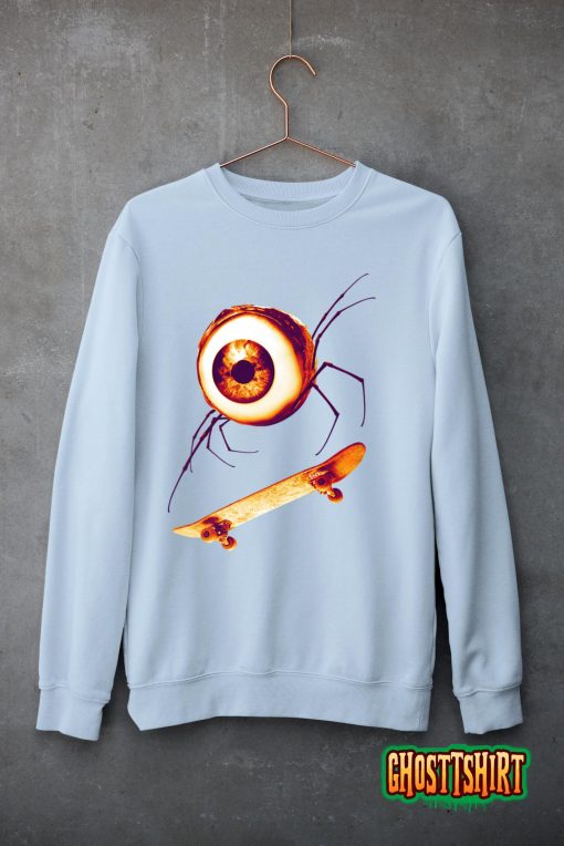 Halloween Skater Spider Eye Classic T-Shirt
