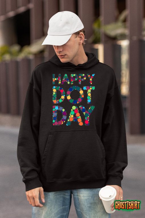 International Dot Day 2022 Colorful Polka Dot Happy Dot Day T-Shirt