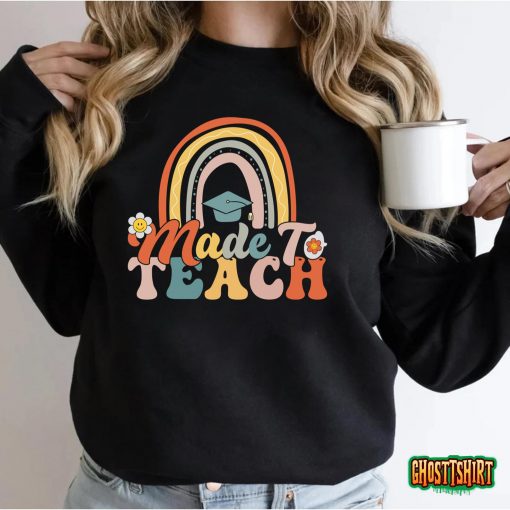 Made To Teach Classic Retro Vintage T-Shirt