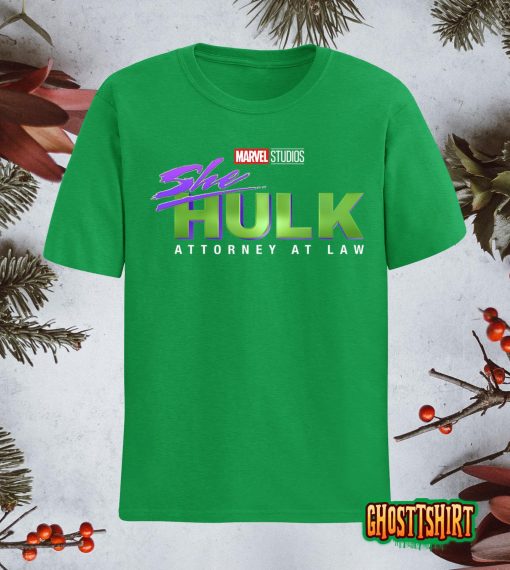 Marvel She-Hulk Attorney At Law Show Logo T-Shirt