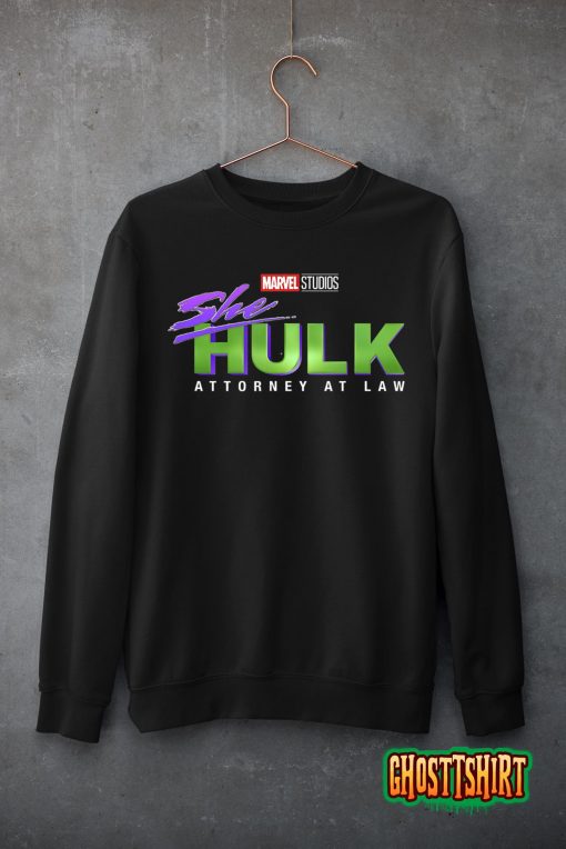 Marvel She-Hulk Attorney At Law Show Logo T-Shirt