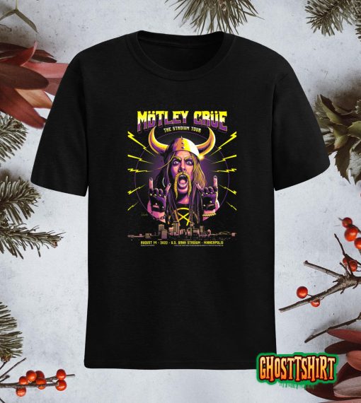 Mötley Crüe – The Stadium Tour Minneapolis Event T-Shirt