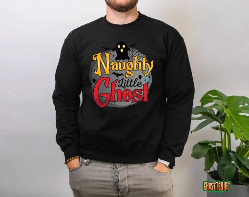 Naughty Little Ghost Halloween 2022 Spooky Funny  Classic T-Shirt