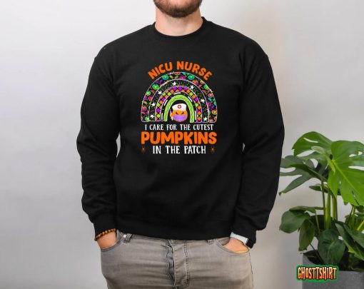 NICU Nurse I Care For The Cutest Pumpkins In The Patch T-Shirt