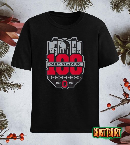 Ohio State 100 Years Of Football Logo Officially Licensed T-Shirt