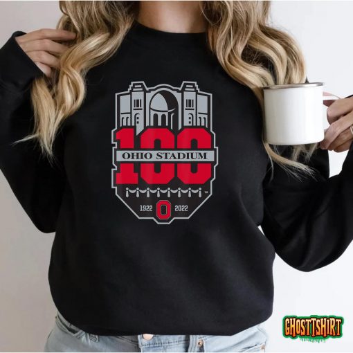 Ohio State 100 Years Of Football Logo Officially Licensed T-Shirt