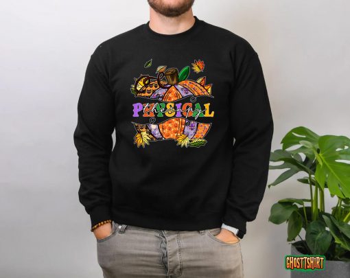 Physical Therapy Pumpkin Halloween Physical Therapist pt Premium T-Shirt