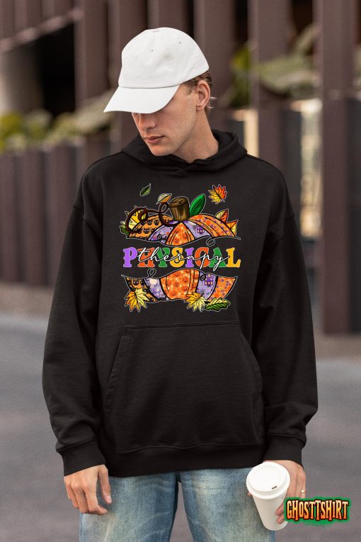 Physical Therapy Pumpkin Halloween Physical Therapist pt Premium T-Shirt
