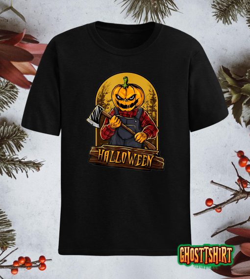 Pumpkin Happy Halloween 2022 Funny Pumpkins Men Women Kids T-Shirt
