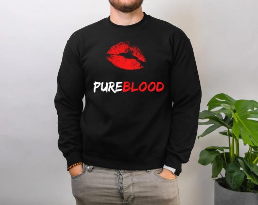 Pure Blood Rep Lipstick For Freedom Loving Patriot Pullover Hoodie