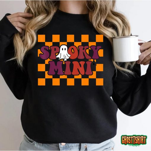 Retro Spooky Mini Halloween Mini Family Matching Costume T-Shirt